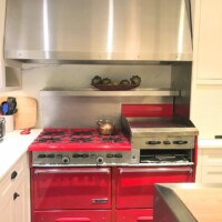 Restored Red Garland Stove